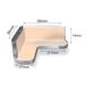 thumbnail image 3 of protectores de esquinas para mesas de bebé | Protectores de esquinas de PVC transparente grueso con tiras adhesivas resistentes | Protectores de bordes anticolisión para muebles de madera, vidrio y, 3 of 8