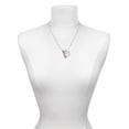 thumbnail image 3 of Delight Jewelry Goldtone Crystal Script ''Dream'' To the World You are a Mother Locket Necklace, 3 of 4