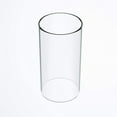 thumbnail image 4 of Hurricane Glass Lantern, Open Both Ends, 12cm Wide x 15cm High, Clear, 4 of 4
