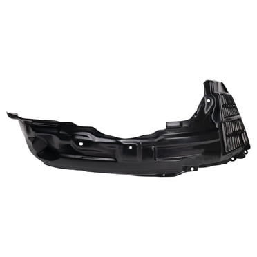 AM Autoparts Front Right Inner Fender Liner For 2013-2015 Acura ILX - Black Plastic