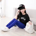 thumbnail image 5 of Usaibhir Girls Jeans High Waist Elastic Cute Skinny Fit Denim Pants, Girls Stretch Streetwear Jeans with Pockets 3-12T, 5 of 6