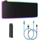 thumbnail image 1 of Alfombrilla de ratón grande alfombrilla de teclado inflable efecto de luz LED fresco impermeable a prueba de humedad suave y estable juguete de caucho natural espesado de gran tamaño 300*800*4MM Zhivalor YBY016, 1 of 4