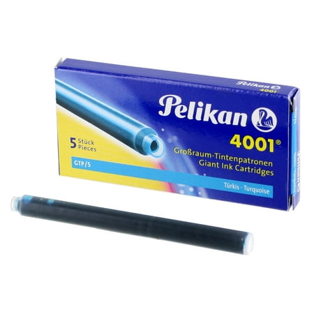Pelikan  4001 Giant Fountain Pen Ink Cartridges (Pack of
