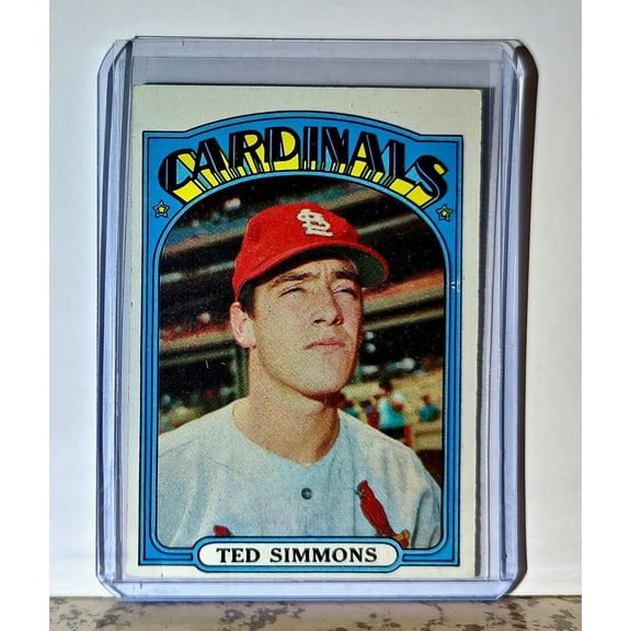 Ted Simmons 1972 Topps MLB #154 Baseball Card St. Louis Cardinals