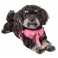 thumbnail image 2 of Pet Life ® 'Chichi Shaggy' Mesh Reversed Adjustable Fashion Dog Harness W/ Shaggy Neck Tie, 2 of 9