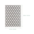 thumbnail image 2 of 2 Pcs Diamond Square Plastic Embossing Folders DIY Scrapbooking Card Making Folders, 2 of 9