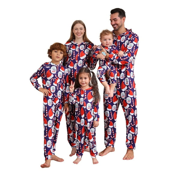 Onlypjs Family Matching Christmas Pajamas Sets – Festive Holiday Sleepwear for Women, Men, Couples