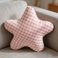 thumbnail image 7 of Star Shaped Plush Throw Pillow Soft Fabric Lumbar Support Cushion Decorative Accent Pillow for Sofa Bedroom Living Room, 7 of 7