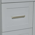 thumbnail image 4 of Ariel Hamlet 55 In. Rectangle Sink Vanity With 0.75 In. Carrara White Countertop In Grey, 4 of 11