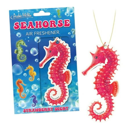 Seahorse Air Freshener (Strawberry Scent)