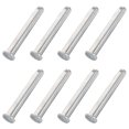 thumbnail image 1 of SEWACC 8Pcs Scaffolding Parts for DIY Enthusiasts Design Metal Round Silver, 1 of 8