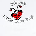 thumbnail image 2 of CafePress - Nana's Little Love Bug Body Suit - Long Sleeve Cotton Baby Bodysuit, 2 of 4