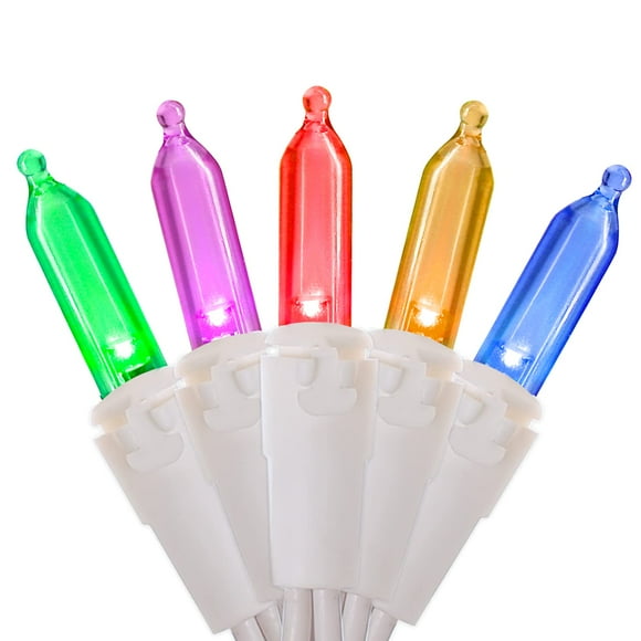 Luces LED navideñas multicolores MULTI-SPARKING, paquete de 2 unidades, 10 m, 100 LED