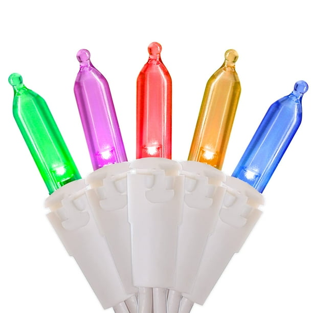 Luces LED navideñas multicolores MULTI-SPARKING, paquete de 2 unidades, 10 m, 100 LED