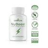 Nu Boost - Natural Caffeine Pills + L-Theanine + Bioperine, Jitter-Free Energy & Focus Supplement, 60 Servings