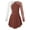 Brown, variant on Kids Girls Figure Skating Dress Long Sleeves Ballet Dance Skirted Leotards Gymnastics Outfits Black 10