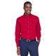 thumbnail image 1 of Camisa de sarga de manga larga Easy Blend™ para hombre con antimanchas ROJO 4XL harriton M500, 1 of 1