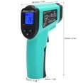 thumbnail image 6 of Infrared Thermometer Gun for Cooking, -58℉~716℉, Digital Laser Temperature Gun for Blackstone Pizza Oven Reptiles, IR Thermometer, Larger Font, LCD Backlit, 6 of 7