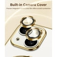 thumbnail image 5 of for Phone 13 Case with Magnetic Ring Stand,[Compatible with Magnetic][Full Camera Protection] Shockproof Protective Non-Slip Sturdy Kickstand Phone Case 6.1 inch, White, 5 of 13