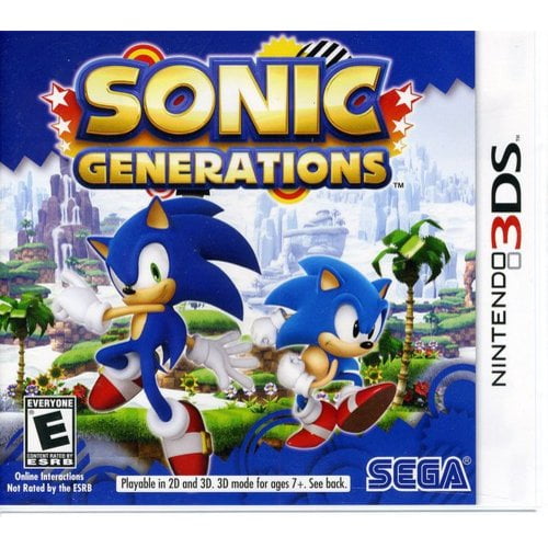 Sonic Generations 3ds Walmart Com Walmart Com