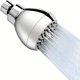 thumbnail image 1 of 1pc, High Pressure Shower Head, 3 Inches Anti-Clog Fixed Showerhead Chrome With Adjustable Swivel Brass Ball Joint For Relaxing And Comfortable Shower Experience, 1 of 4