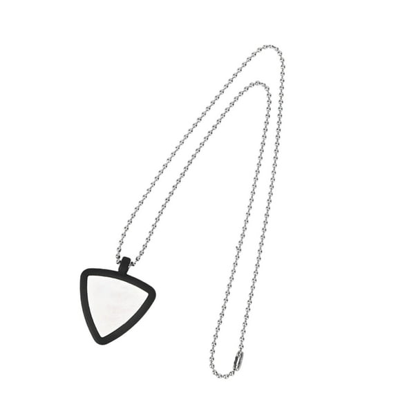 Silicone Guitar Pick Holder Necklace Bass Ukulele Accessories Storage Musical Jewelry with Pick Holder for Guitarists