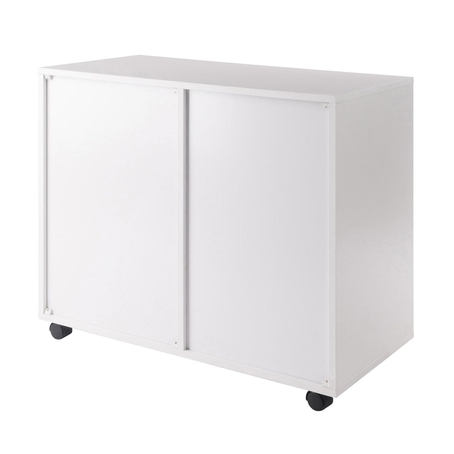 Halifax 2 Section Cabinet - White