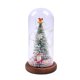 thumbnail image 2 of ER PVC Árbol de Navidad Resina Papá Noel Cubierta de Vidrio Lámpara LED Adornos de Regalo de Navidad, 11.5 * 11.5 * 21.5 CM oso de fresa Electrónica, 2 of 5