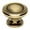Polished Antique, variant on Alno A1050-PN 1-1/2" Cabinet Knob Polished Nickel