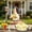 #8multicoloured, variant on Porch Goose Outfits, Outdoor White Goose Statue with Costume set Garden Decor, for Holiday Porch ,Gooses Clothes Yard Accent for Home Decors Housewarming Gifts