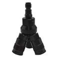 thumbnail image 2 of 2 Interstate Pneumatics FPM44-KA6 Aluminum Round Manifold Kit w/ (3) 3/8" Automotive Couplers & Plug, 2 of 3