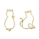 thumbnail image 5 of 8 piezas de colgantes de bisel abierto de gato, de resina con espalda abierta para manualidades de bricoje, de resina, colr, pul BLESIY joyas de bisel abierto, 5 of 8