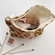 thumbnail image 1 of Bolso de Cosméticos Likrtyny Bolsa de Cosméticos de Pana Beige Organizador de Labiales Florales 26 * 18 * 5 cm, 1 of 7