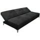 thumbnail image 4 of Sofa Cama Reclinable El Bazar Store Vegas Terciopelo Gris Oxford Futon 3 posiciones Sala, 4 of 6
