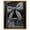 Gold Frame, variant on Big Bow Noir Store Canvas Fashion Prints by Art Remedy, Black Frame, 16 x 20