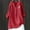 Red, variant on LSLJS Cotton Linen Shirts for Women Plus Size V-Neck Long Sleeve Shirts Casual Cute Print Half Botton Blouse, S-4XL