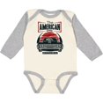 thumbnail image 3 of Inktastic American Muscle Car Boys or Girls Long Sleeve Baby Bodysuit, 3 of 5