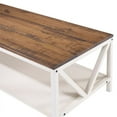thumbnail image 5 of Table Basse de Ferme 48 Pouces - Bois de Grange Récupéré/blanchi, 5 of 5