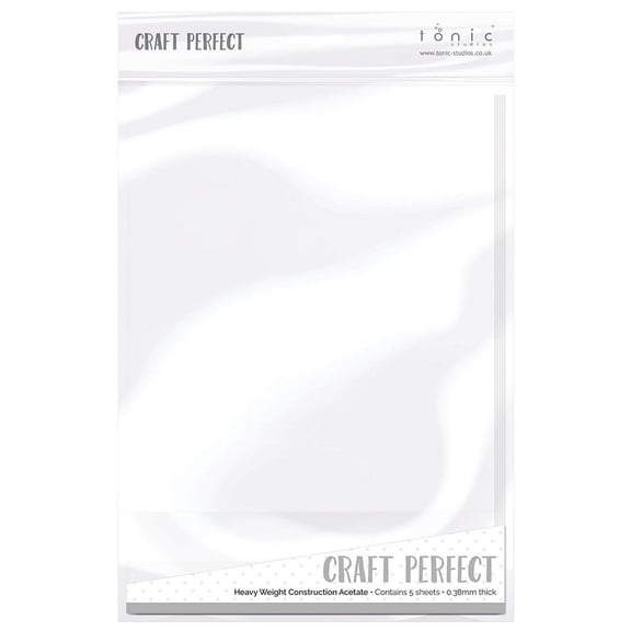 Craft Perfect Heavy Weight Acetate A4-5/Pkg