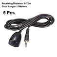 thumbnail image 2 of 5pcs 3.5mm IR Remote Control Receiver Extension 1.5m 10-18m Receiving Distance, 2 of 3