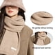 thumbnail image 3 of Bufanda cálida de otoño e invierno, bufanda cálida de color puro para el cuello de invierno, 3 of 5