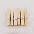 thumbnail image 3 of Wood Clothespins With Spring, 50 PACK Wooden Clip Laundry Clothes Pegs Photo Clips Pins, 3 of 6
