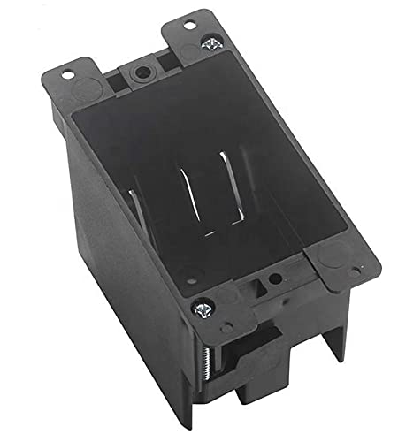 MAKERELE Old Work Electrical Outlet Box - 1 Gang, 14 Cu. Inch Plastic, ETL Listed With 2-Hour Fire Rating