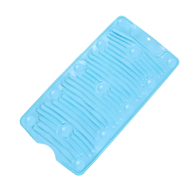 Household Washboard Non-Slip Suction Cup Laundry Pad Portable Folding Collapsible Washboard Multifunctional Hand Wash Clothes