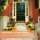 thumbnail image 2 of 7pcs English Welcome Letters Blank Cutouts Welcome Wood Letters Ornaments, 2 of 3