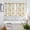 White, variant on Spring Daisy Kitchen Curtains Window Panels, Country Watercolor Yellow White Floral Leaf Insulated Window Treatment Curtain, Grommet Curtains for Bedroom/Living Room/Bathroom, 2 Piece 42"Wx45"L
