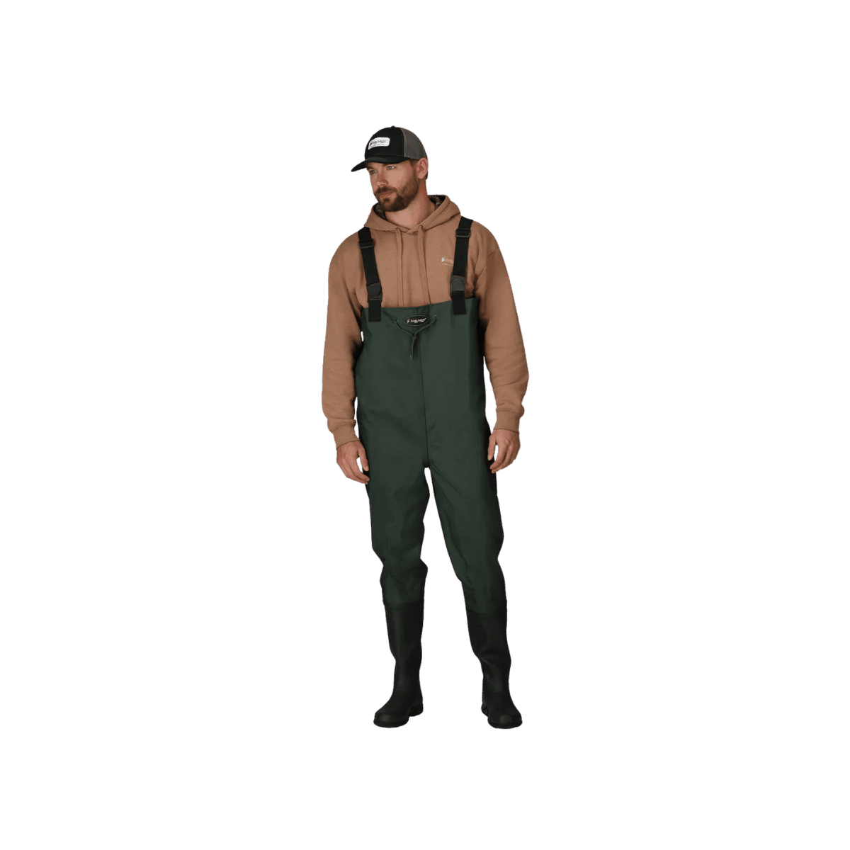 Frogg Toggs Cascades 2-ply Bootfoot Poly/Rubber Chest Wader (Cleated)