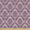 thumbnail image 2 of Ambesonne Victorian Fabric by the Yard Upholstery, Royal Rococo Influences, 1 Yard, Pale Pink Dried Rose, 2 of 5