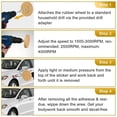 thumbnail image 4 of 3.5 inch Eraser Wheel Decal Remover Eraser Wheel Adhesive Remover, 4 of 5
