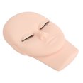 thumbnail image 1 of Cabeza de maniquí de Pestañas Cabeza de Entrenamiento de Práctica de Pestañas para Maquillaje Cosmeto con 3 Pares de Párpados Extraíbles Pestañas de Doble Capa ANGGREK  Otros, 1 of 8